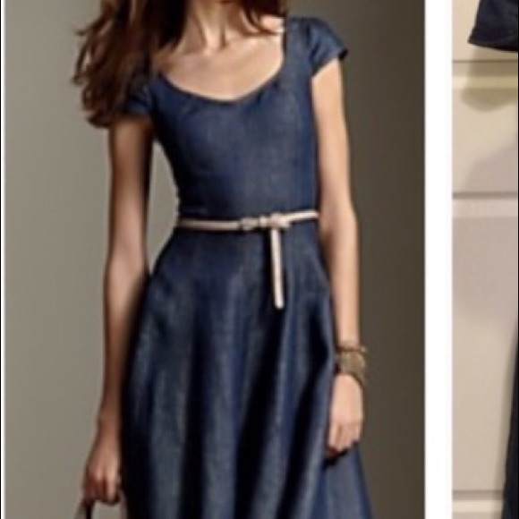 bardot fit and flare dress
